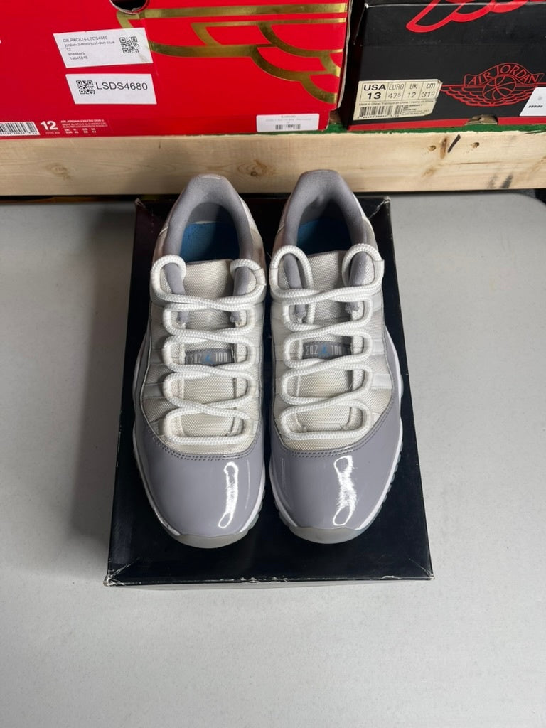 Jordan 11 Retro Low Cement Grey