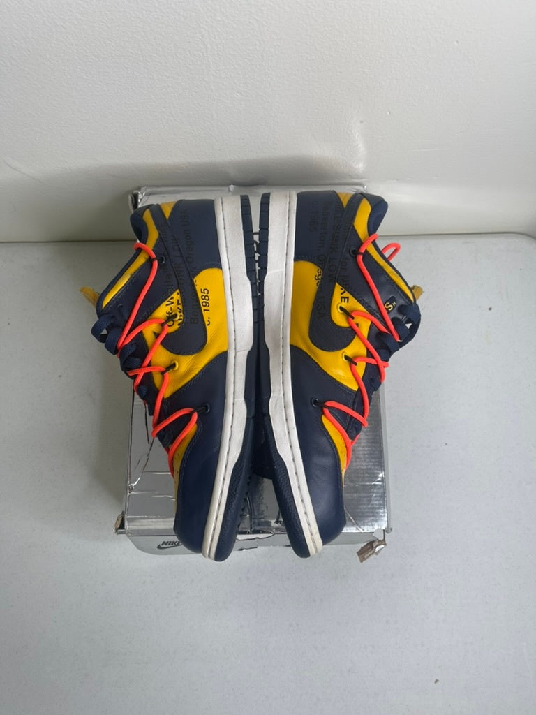 Size 12 - Nike Dunk Low Off-White University Gold