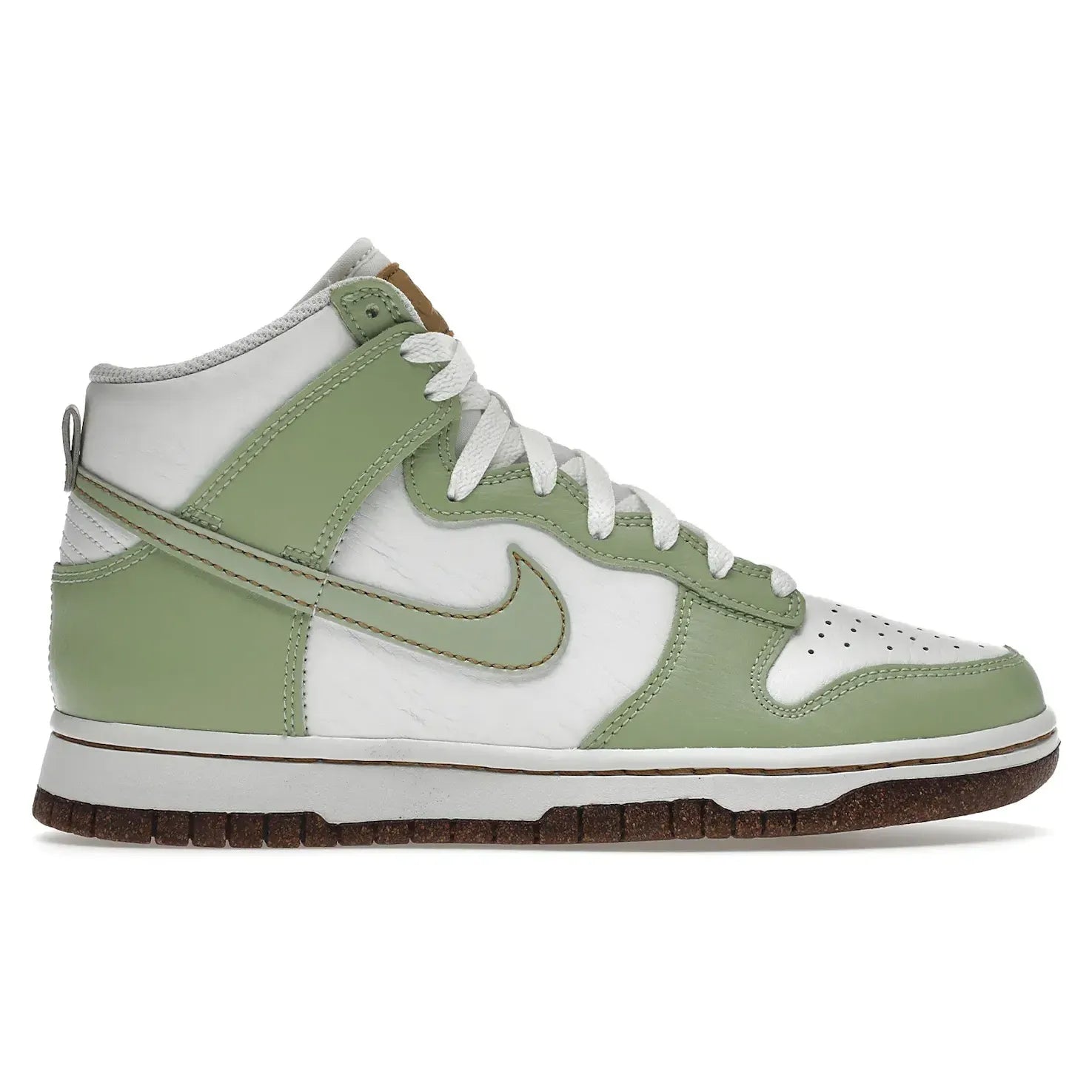 Size 11.5 - Nike Dunk High SE Inspected By Swoosh Honeydew