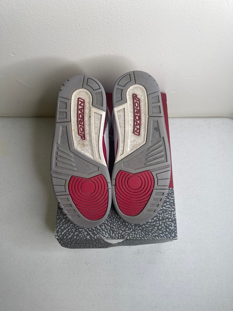 Jordan 3 Retro Cardinal Red