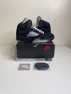 Size 8 - Jordan 5 Retro OG Black Metallic Reimagined