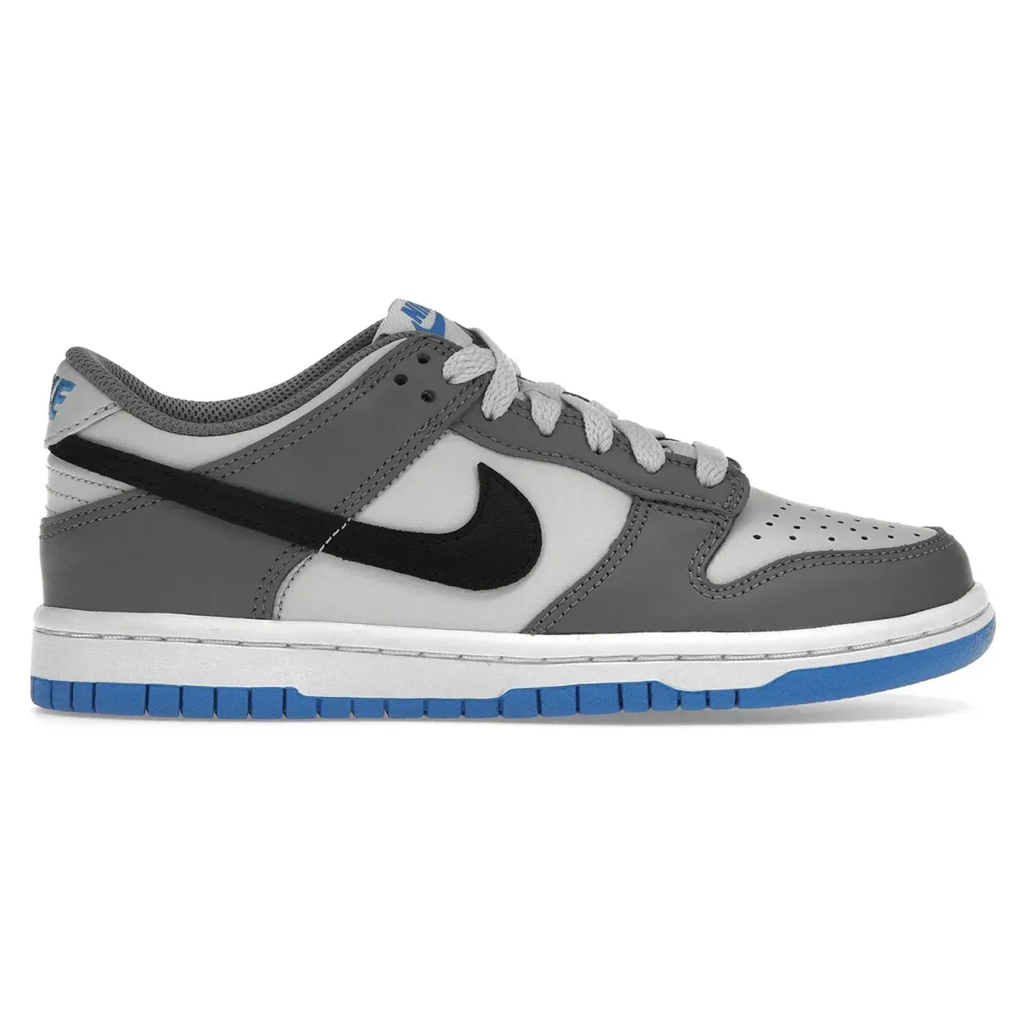 Size 5.5y - Nike Dunk Low Cool Grey Light Photo Blue (GS)