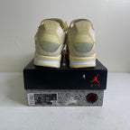 Size 7.5w - Jordan 4 Retro Off-White Sail (Women's)