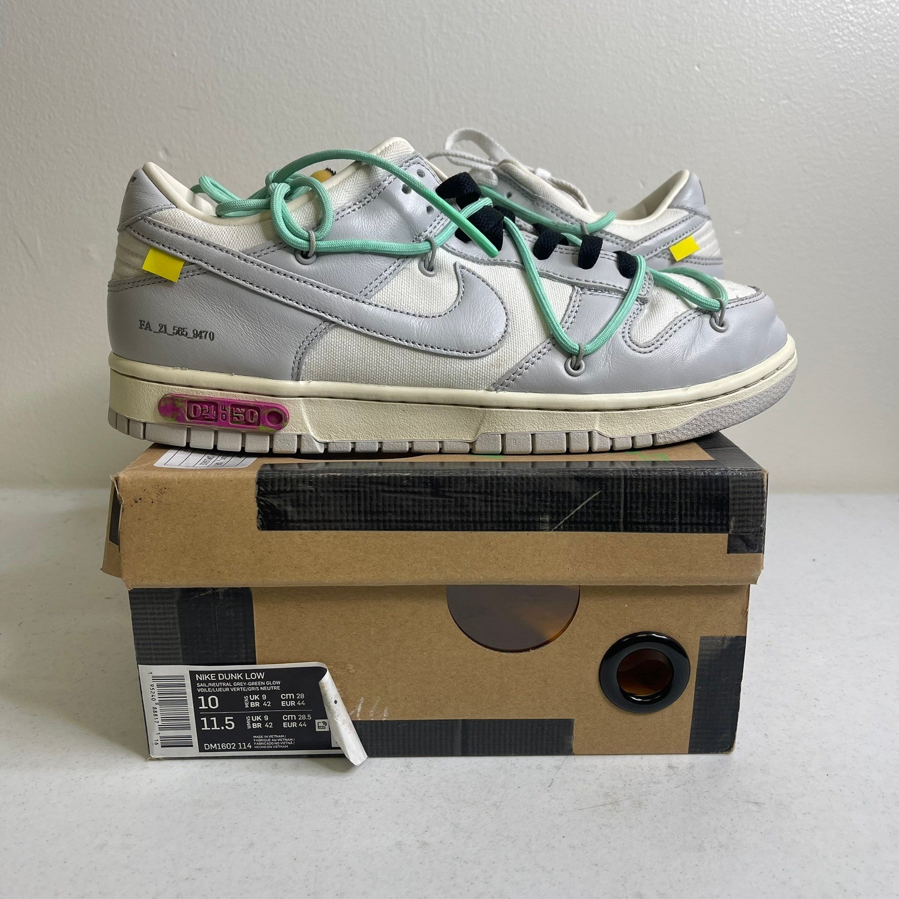 Nike Dunk Low Off-White Lot 4