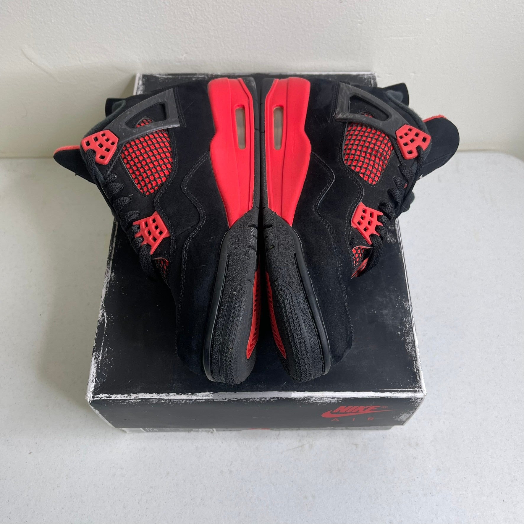 Size 10 - Jordan 4 Retro Red Thunder