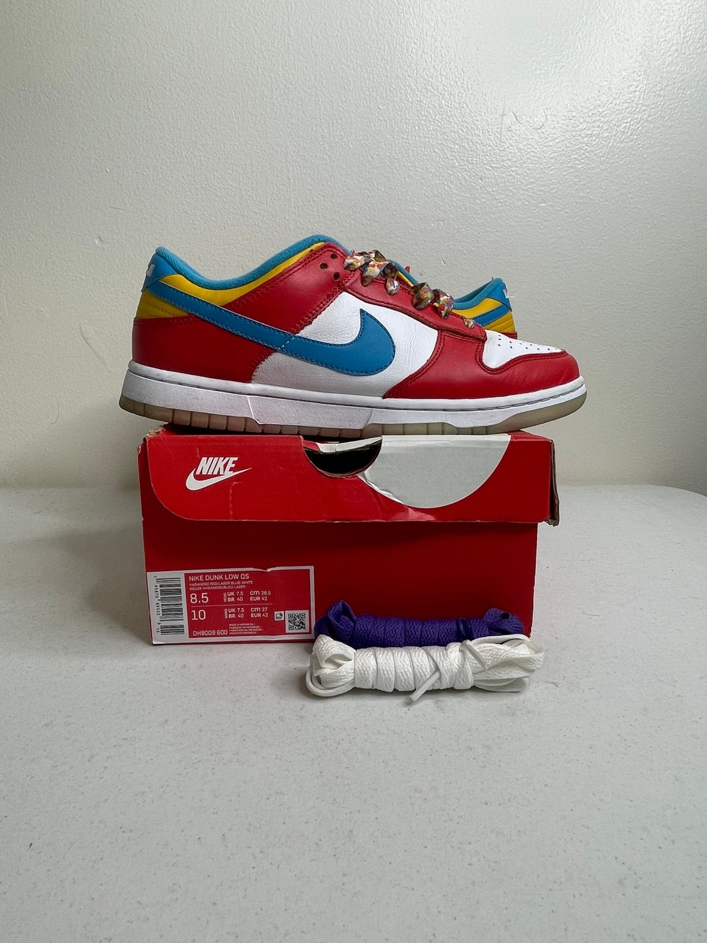Nike Dunk Low QS LeBron James Fruity Pebbles