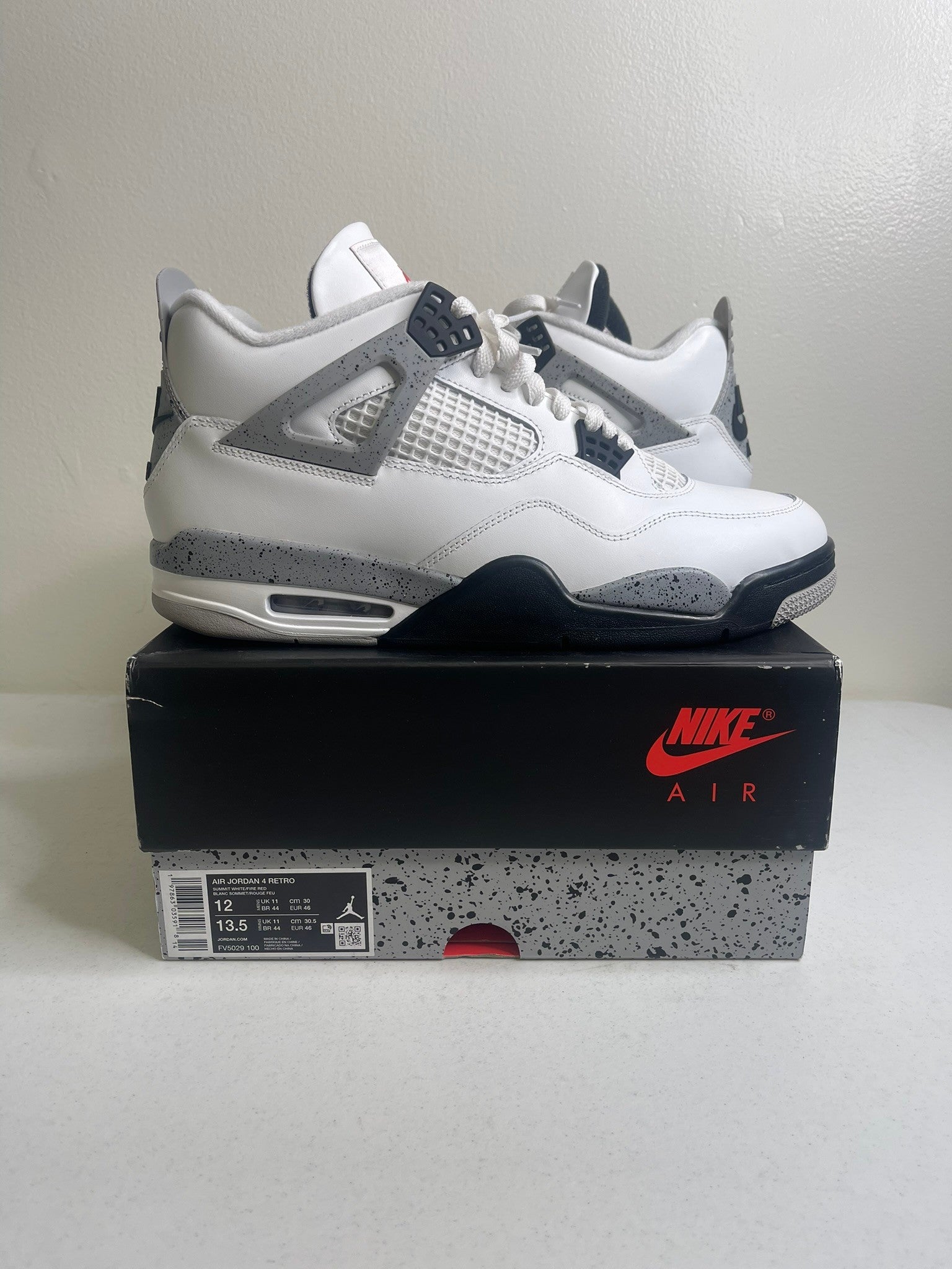 Jordan 4 Retro White Cement (2025)