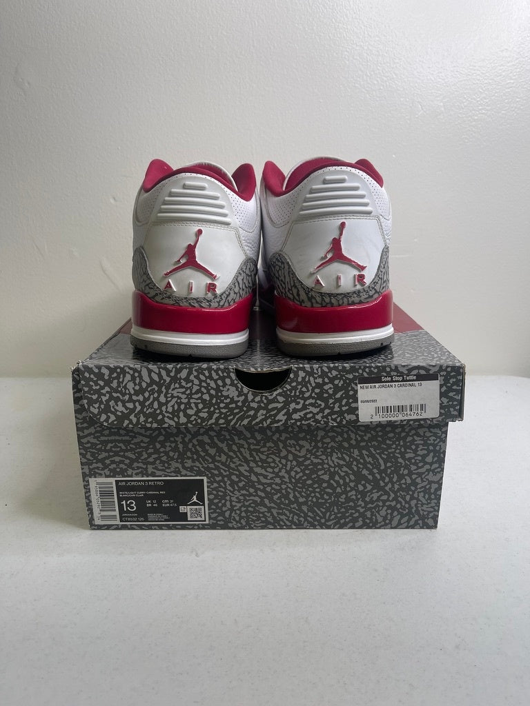 Jordan 3 Retro Cardinal Red
