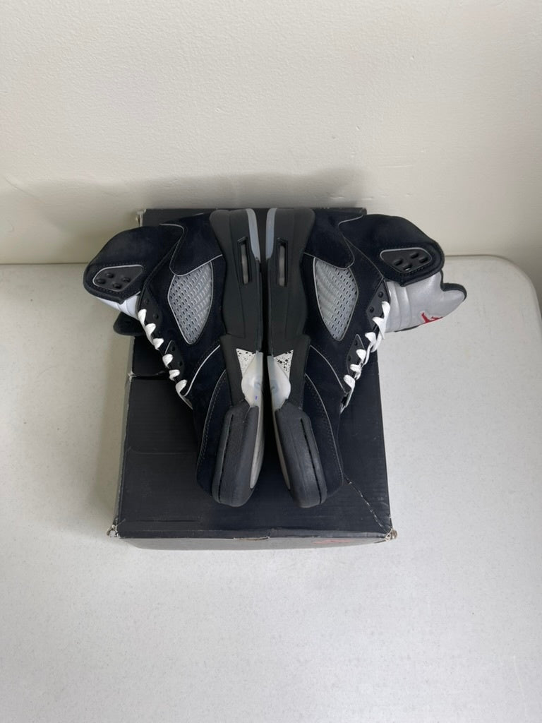 Size 8 - Jordan 5 Retro OG Black Metallic Reimagined