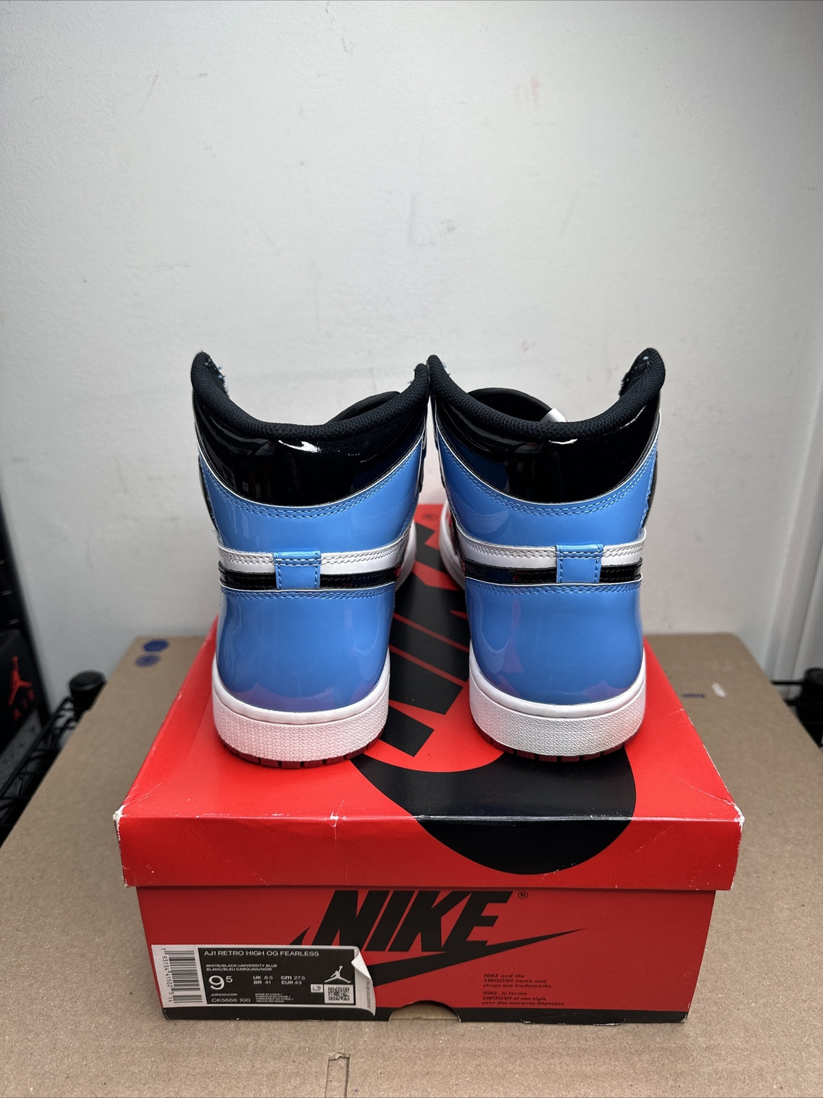 Size 9.5 - Jordan 1 Retro High Fearless UNC Chicago
