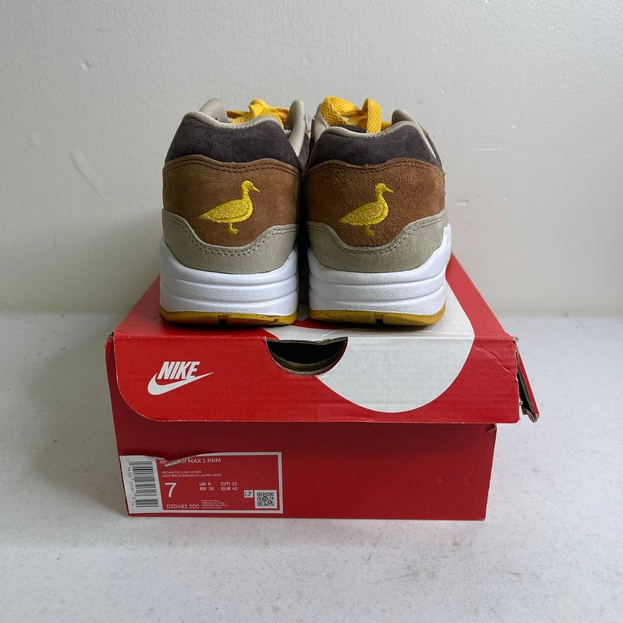 Nike Air Max 1 PRM Duck Pecan Yellow Ochre