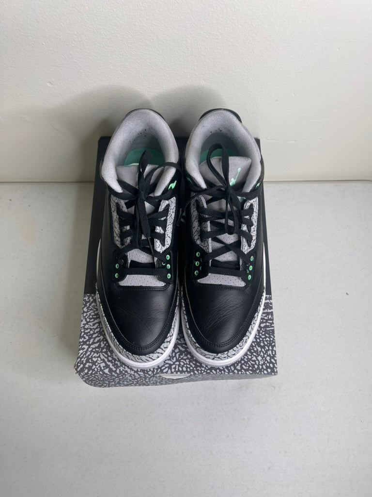 Jordan 3 Retro Green Glow