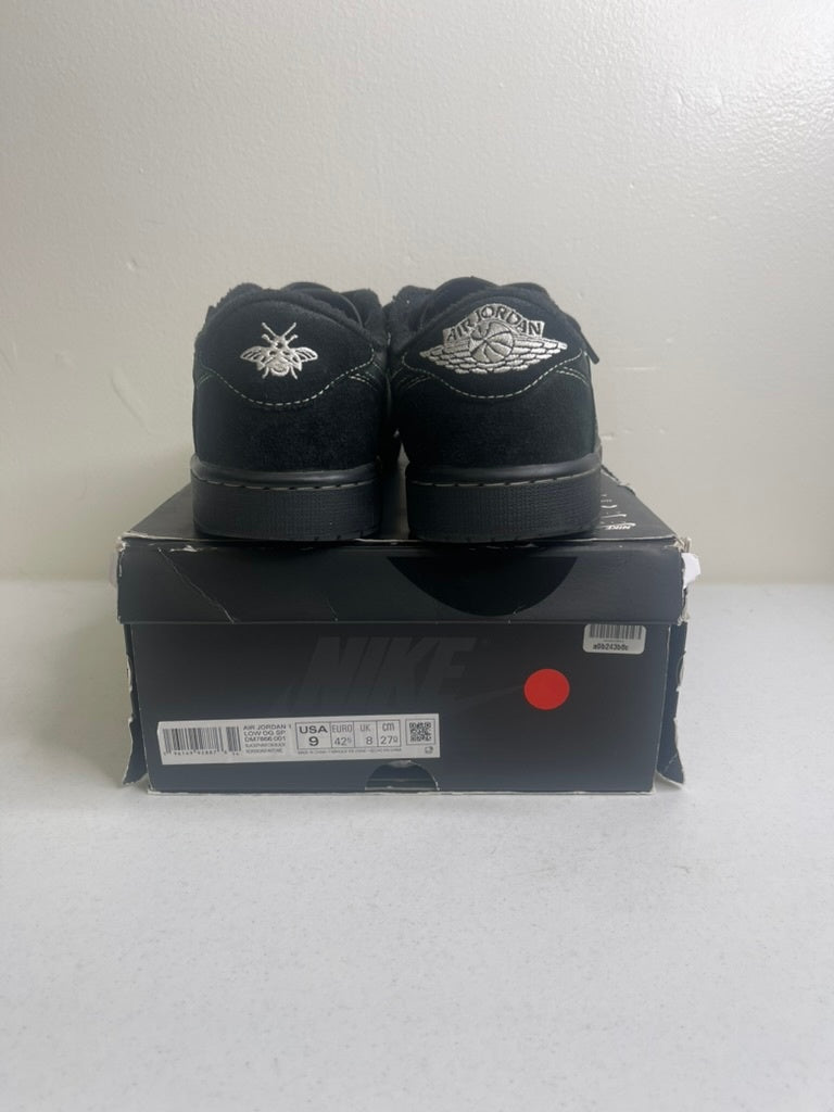 Size 9 - Jordan 1 Retro Low OG SP Travis Scott Black Phantom