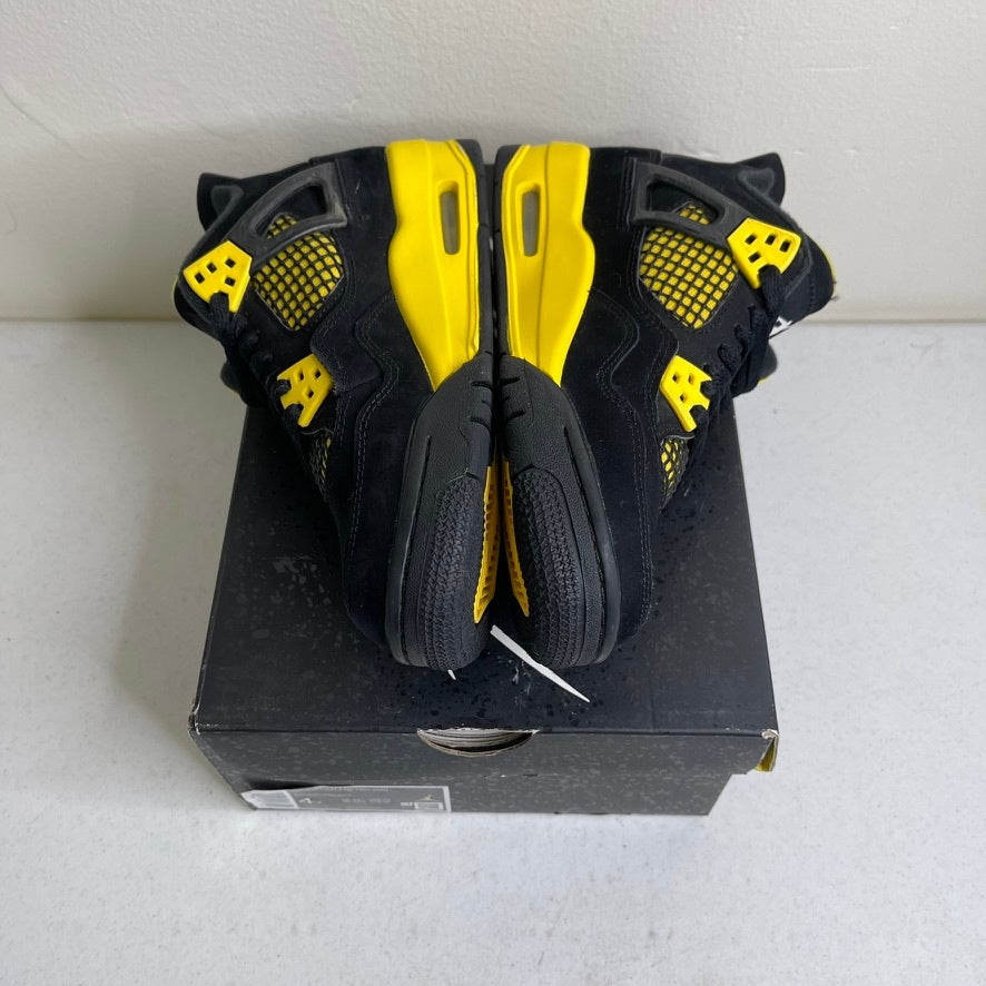 Size 4y - Jordan 4 Retro Thunder (2023) (GS)