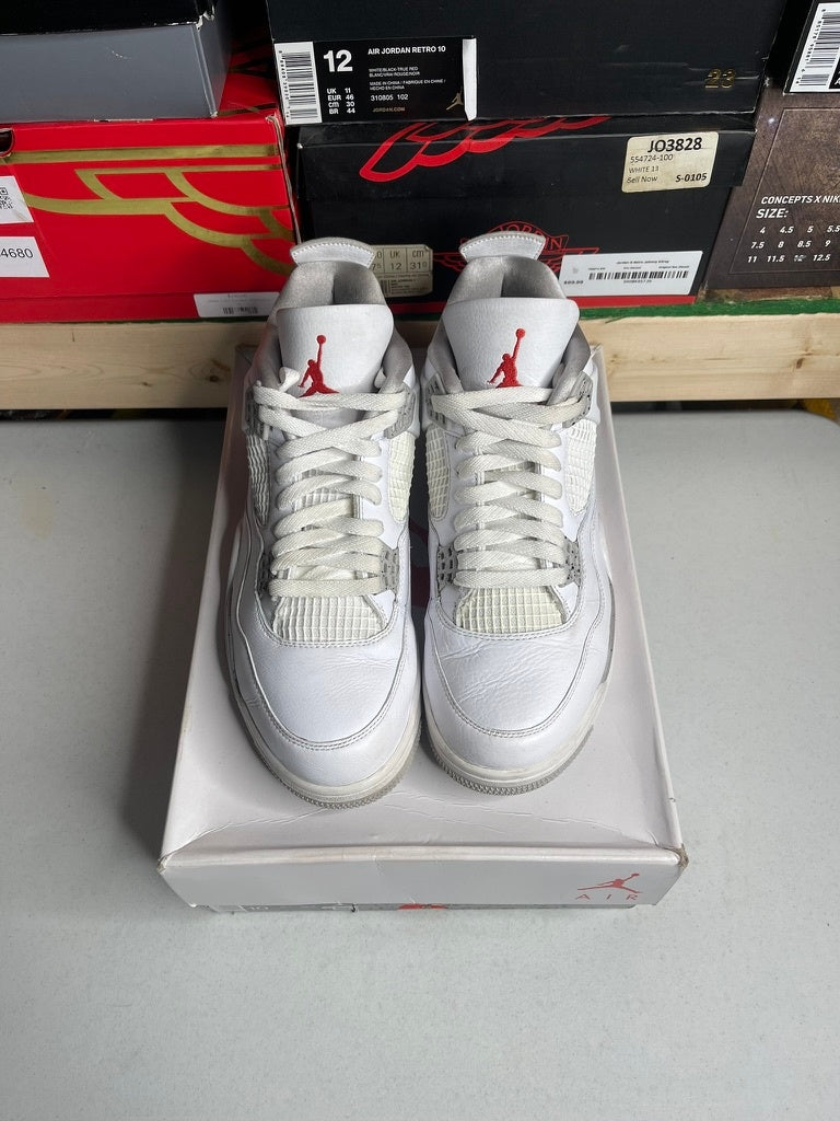 Size 10 - Jordan 4 Retro White Oreo (2021)
