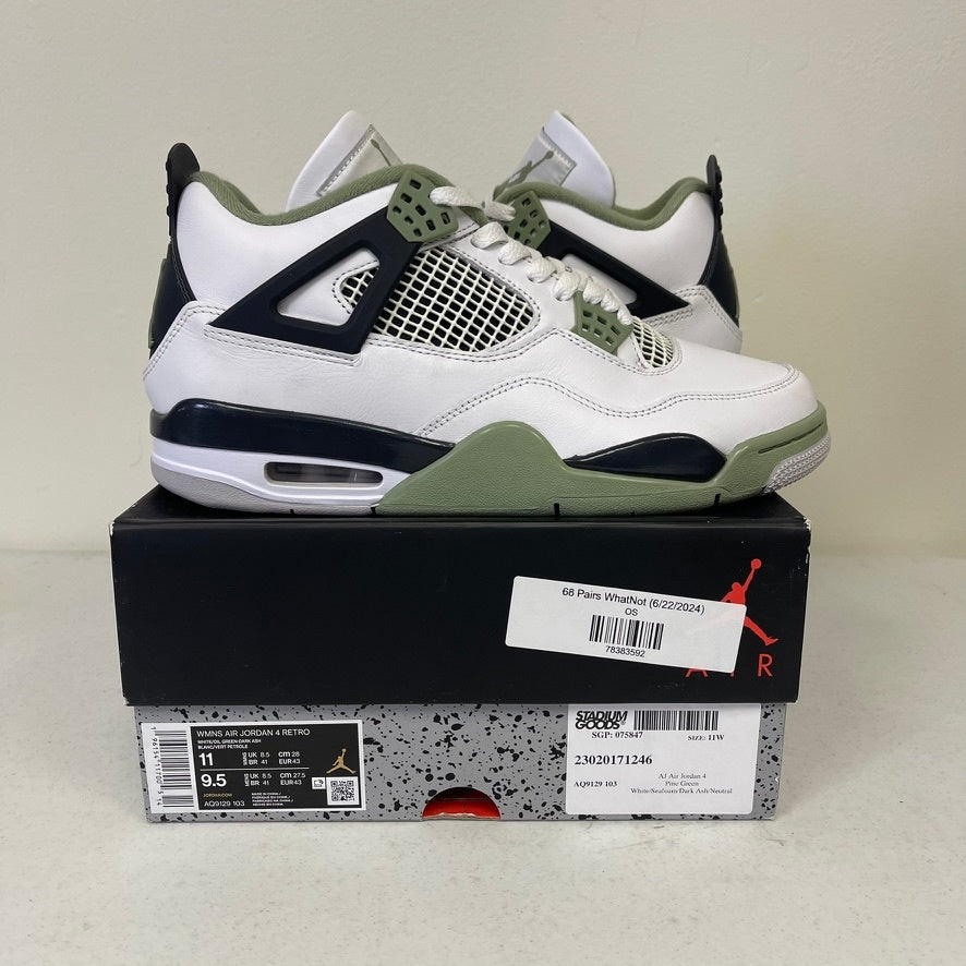 Jordan 4 Retro Seafoam (Women's)