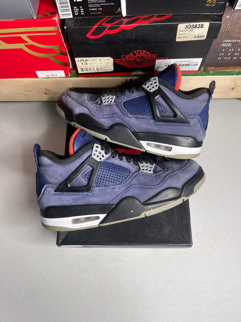 Size 9.5 - Jordan 4 Retro Winterized Loyal Blue