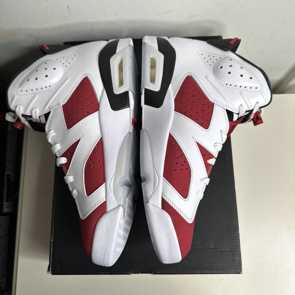 Jordan 6 Retro Carmine Tried On