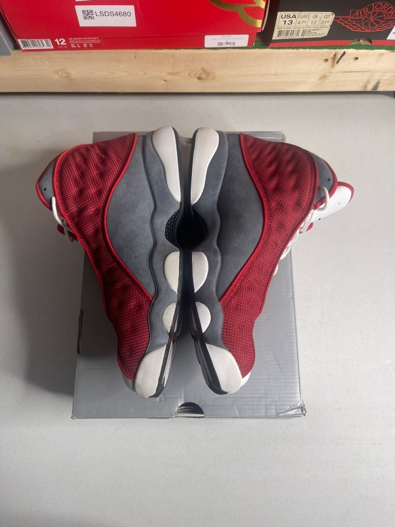 Size 10.5 - Jordan 13 Retro Gym Red Flint Grey