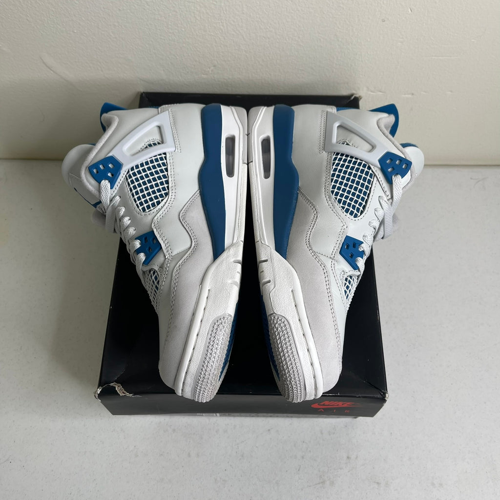 Size 7y - Jordan 4 Retro Military Blue (2024) (GS)
