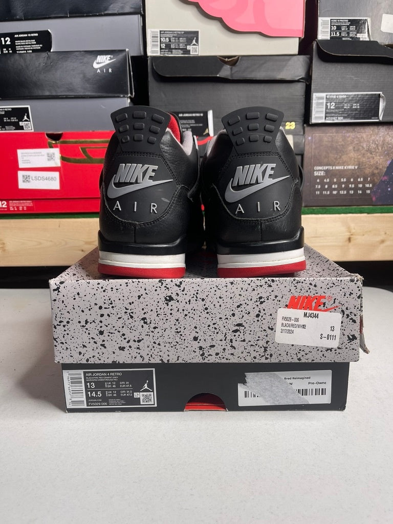 Jordan 4 Retro Bred Reimagined