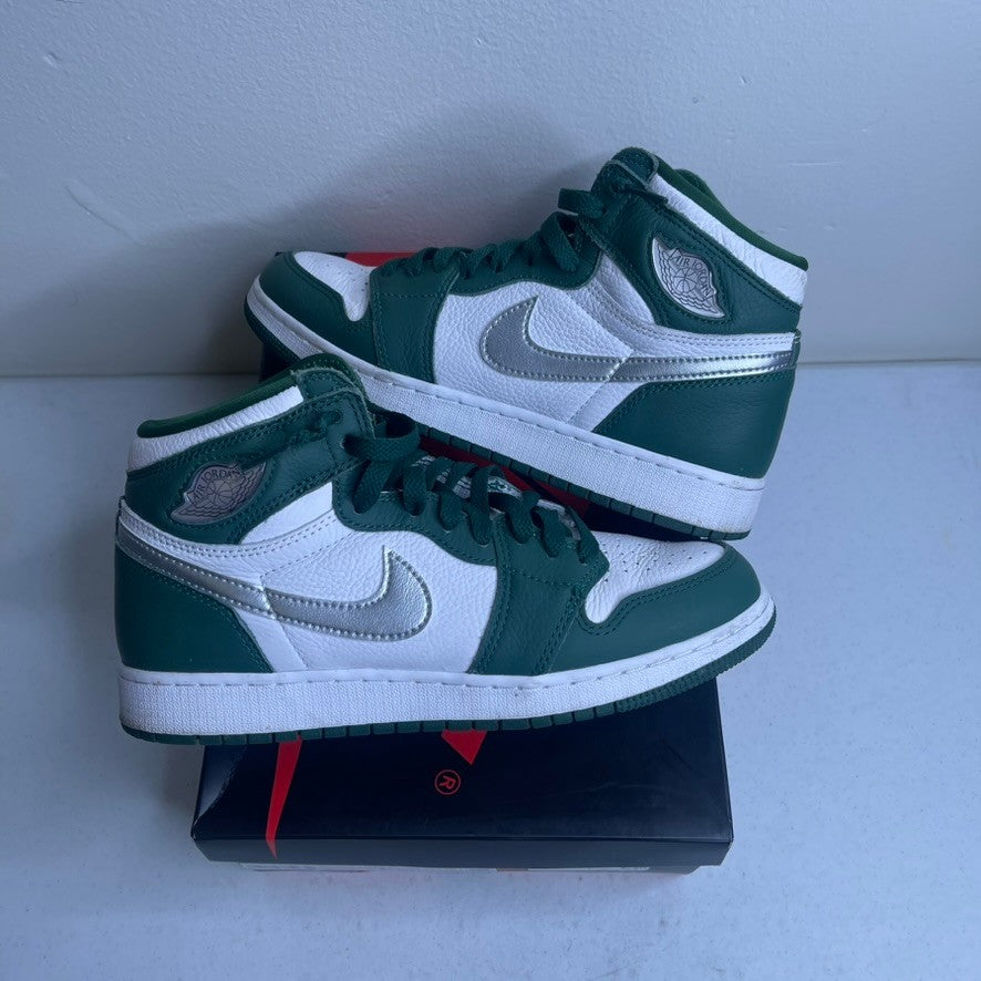 Size 7y - Jordan 1 Retro High OG Gorge Green