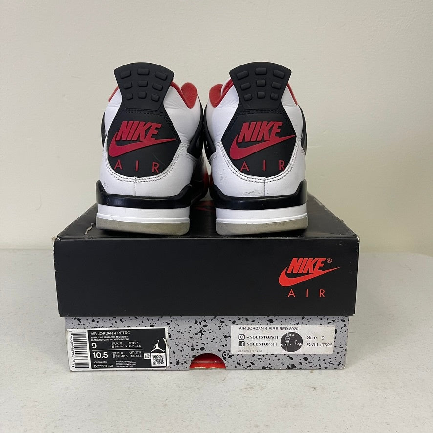 Jordan 4 Retro Fire Red (2020)