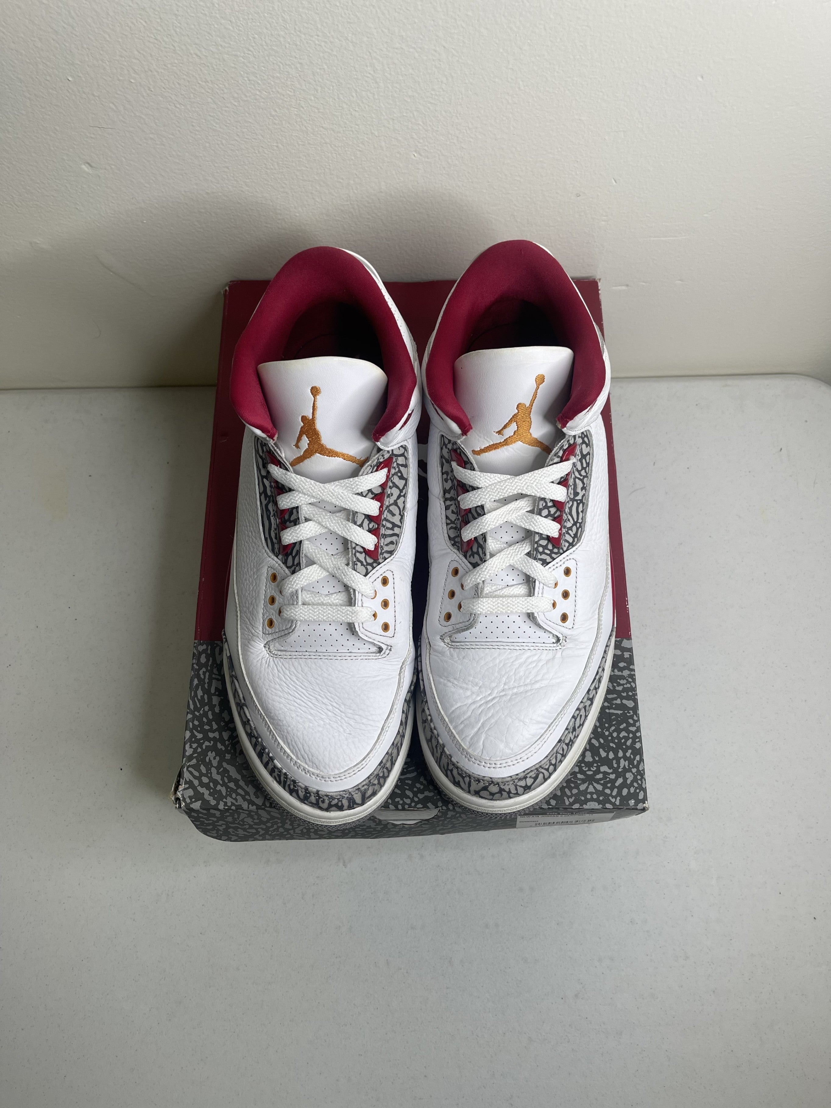 Jordan 3 Retro Cardinal Red