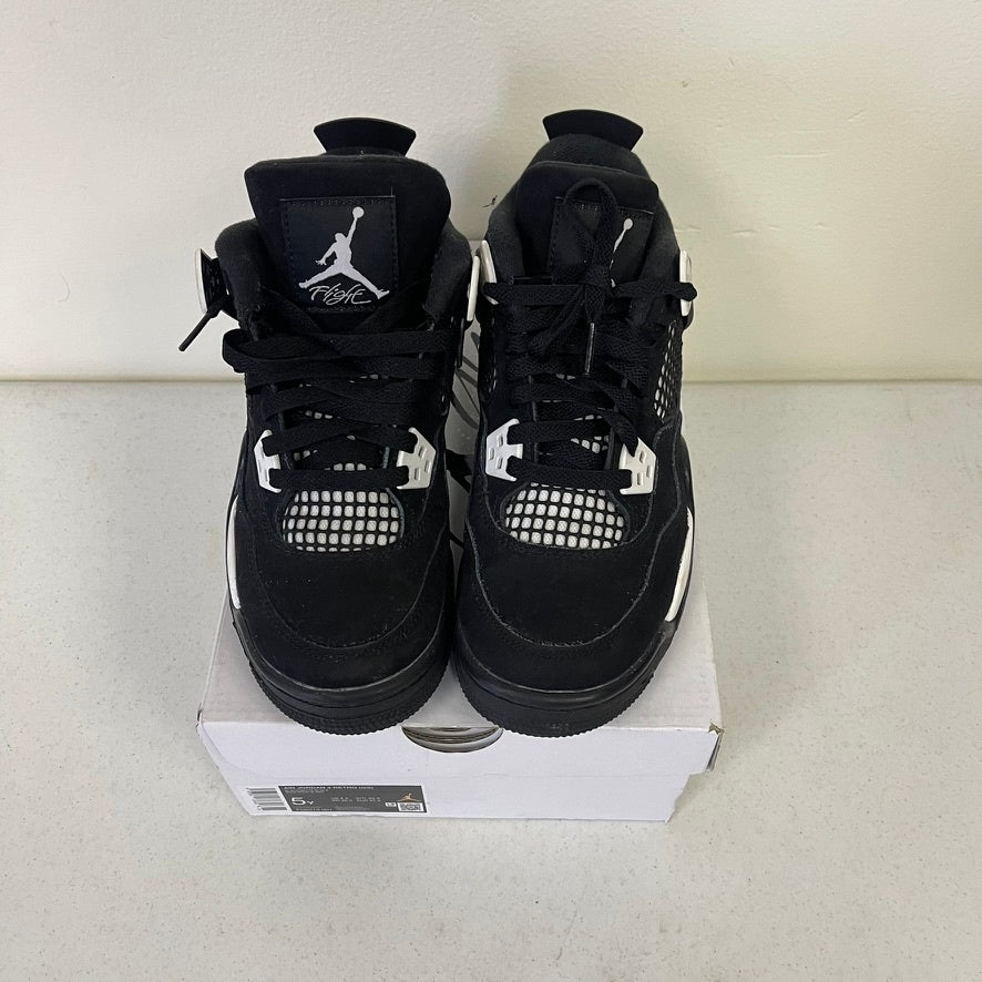 Jordan 4 Retro White Thunder (GS)