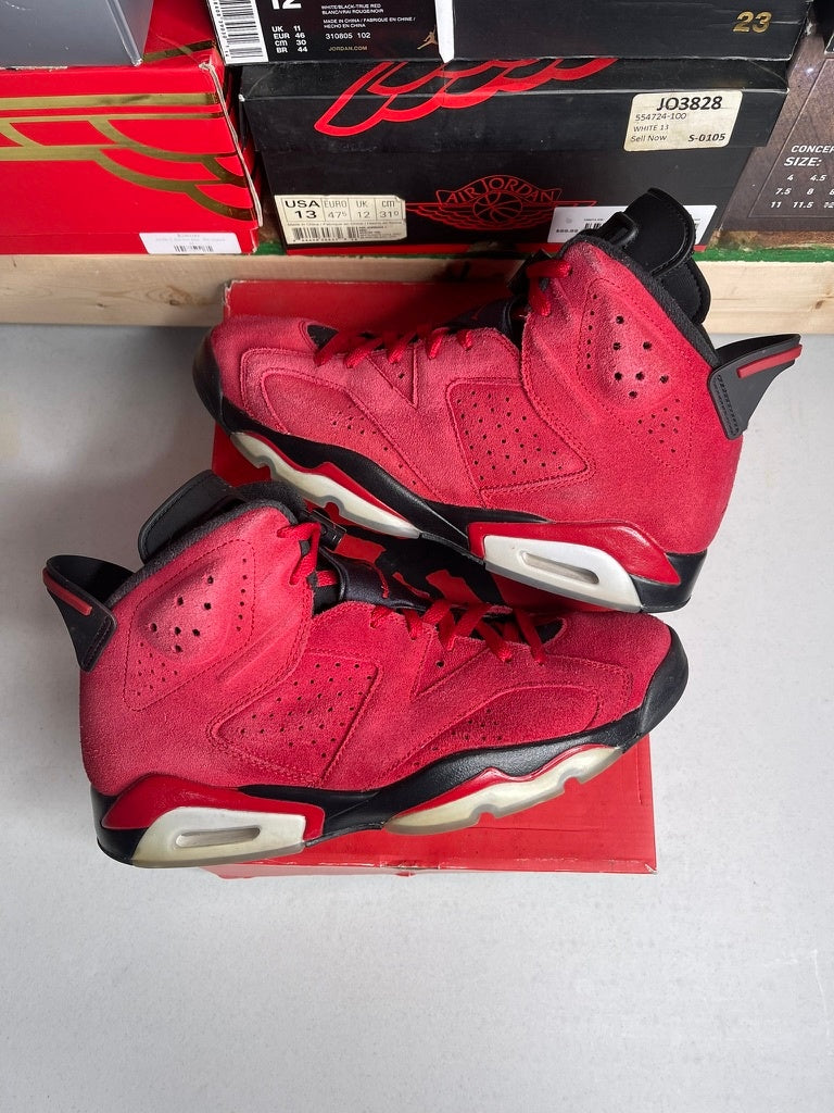 Size 10.5 - Jordan 6 Retro Toro Bravo