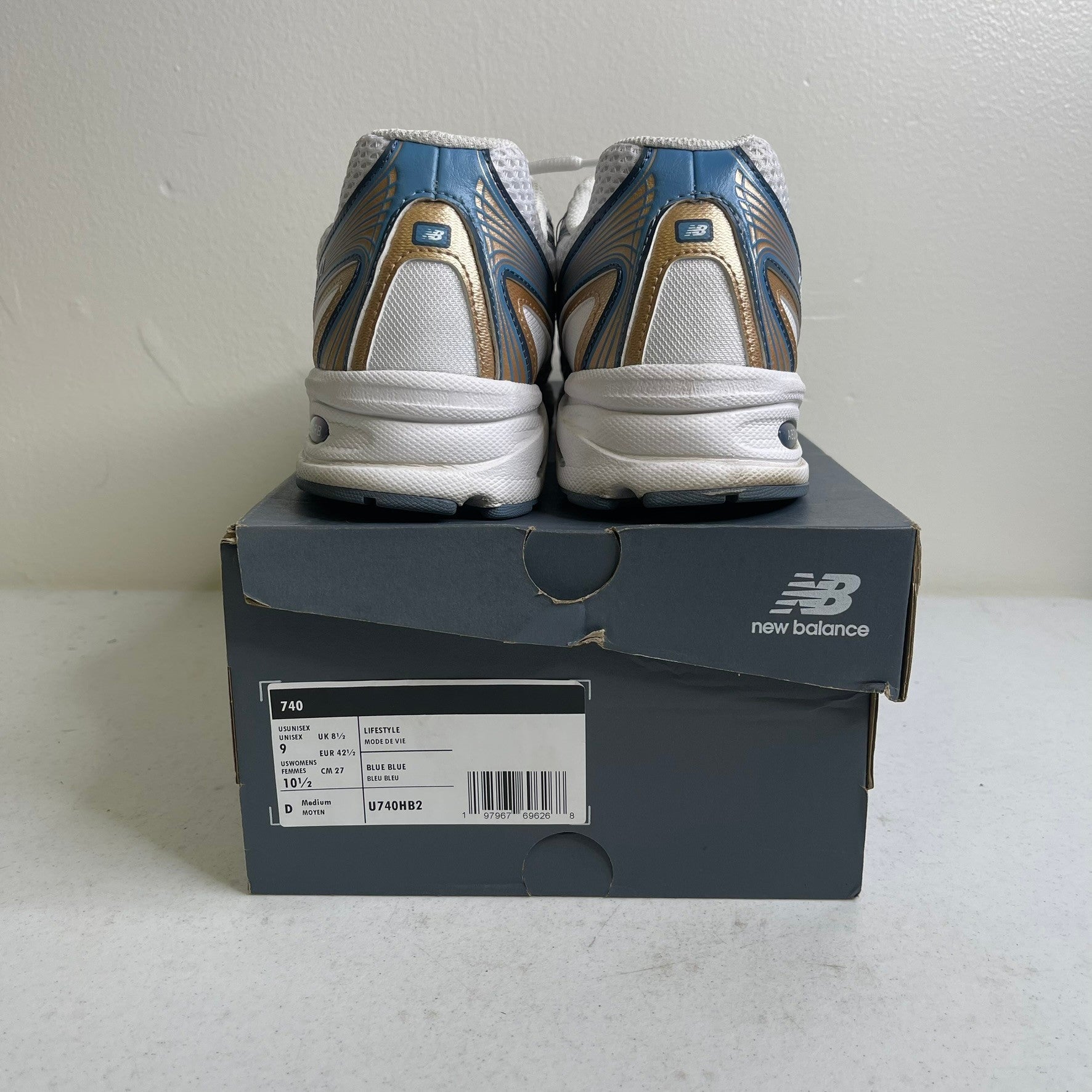 New Balance 740v2 Heron Blue Vintage Indigo