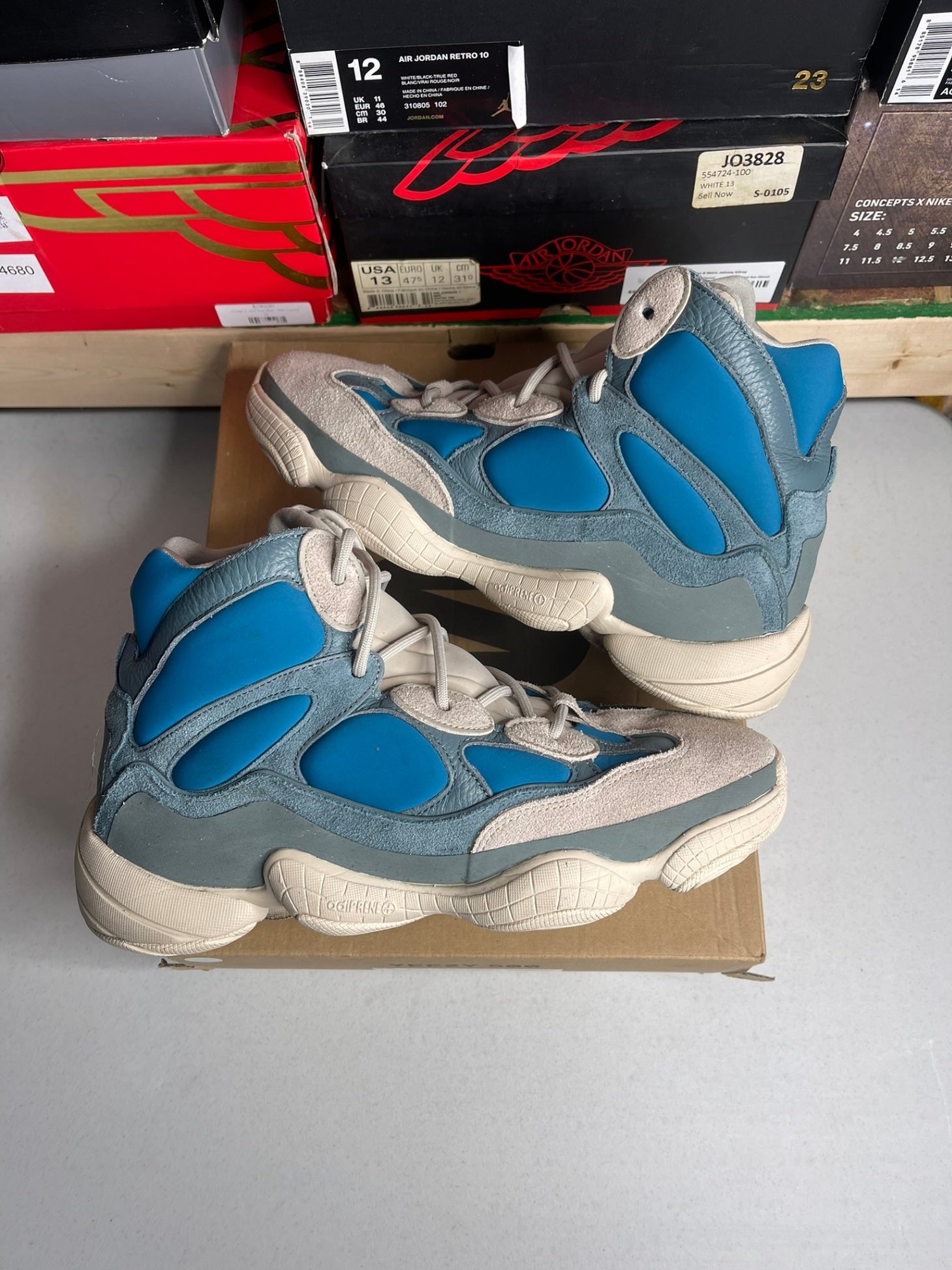 Size 12 - adidas Yeezy 500 High Frosted Blue