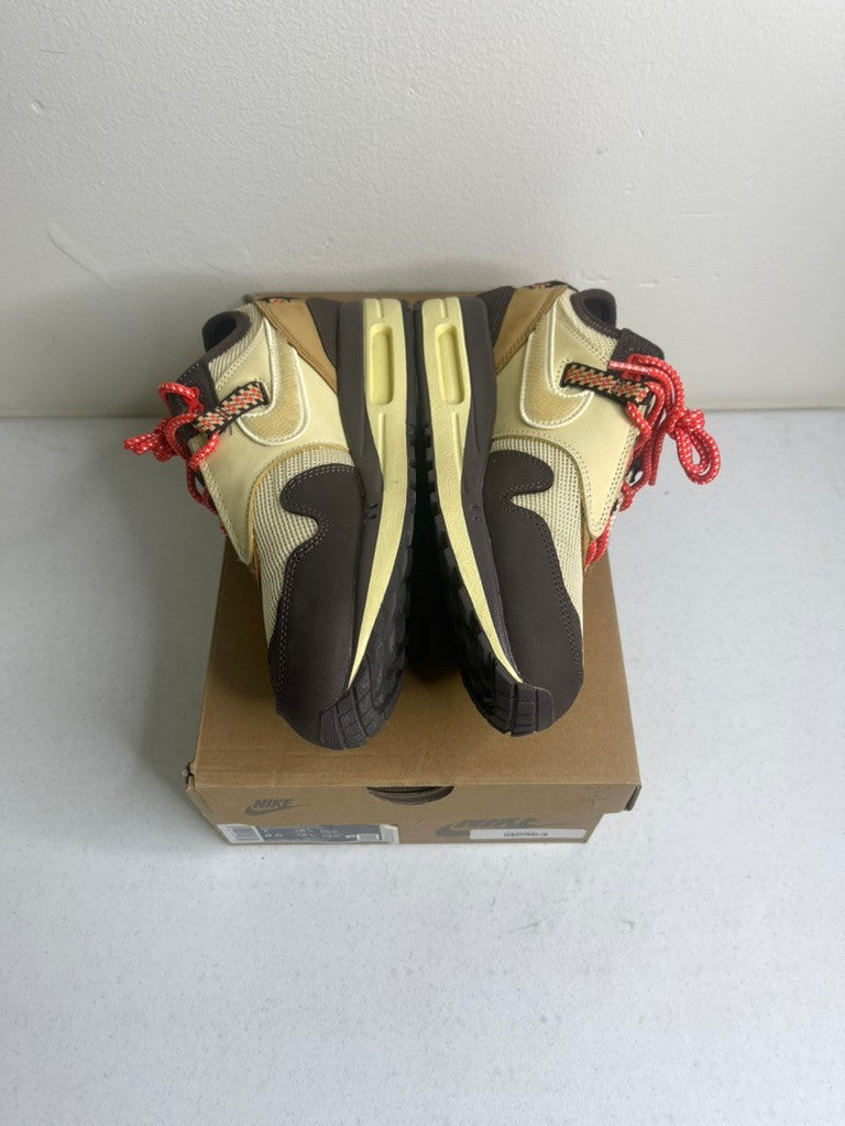Size 7 - Nike Air Max 1 Travis Scott Cactus Jack Baroque Brown