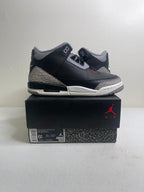 Size 6.5y - Jordan 3 Retro Black Cement (2024) (GS)