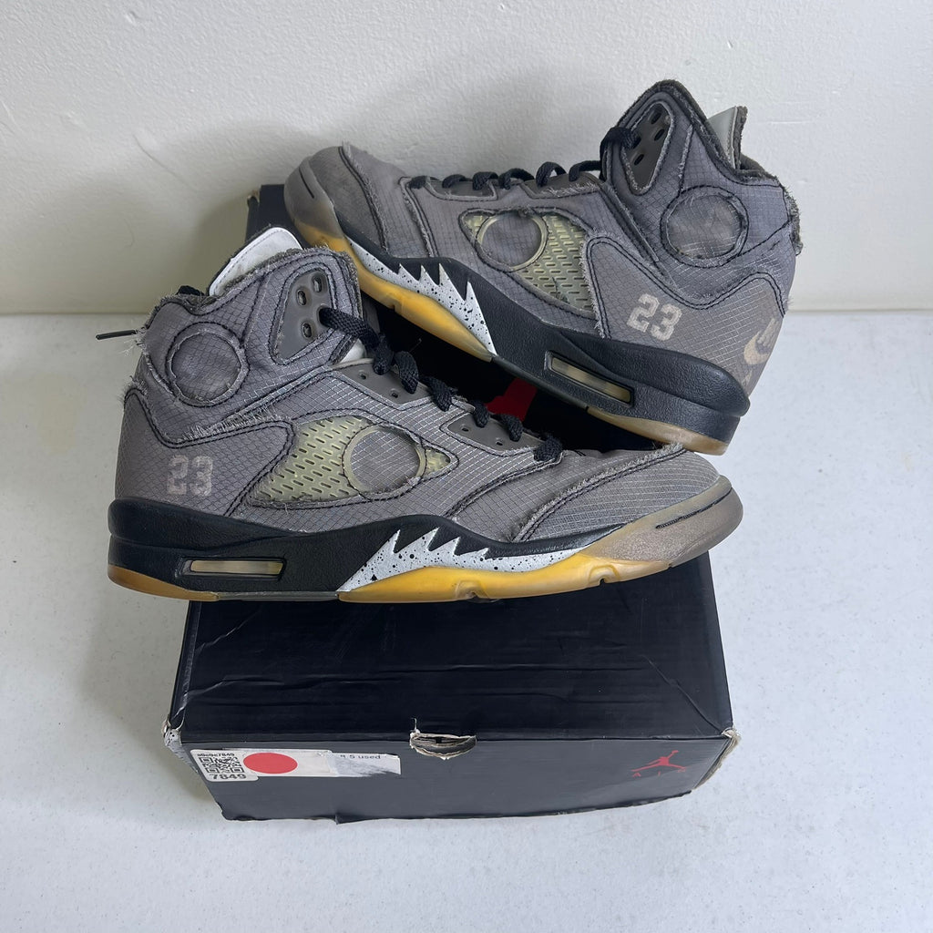 Size 8.5 - Jordan 5 Retro Off-White Muslin
