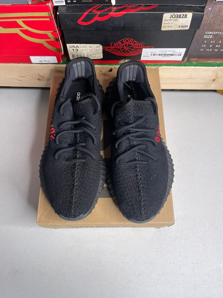 Size 9 - adidas Yeezy Boost 350 V2 Black Red