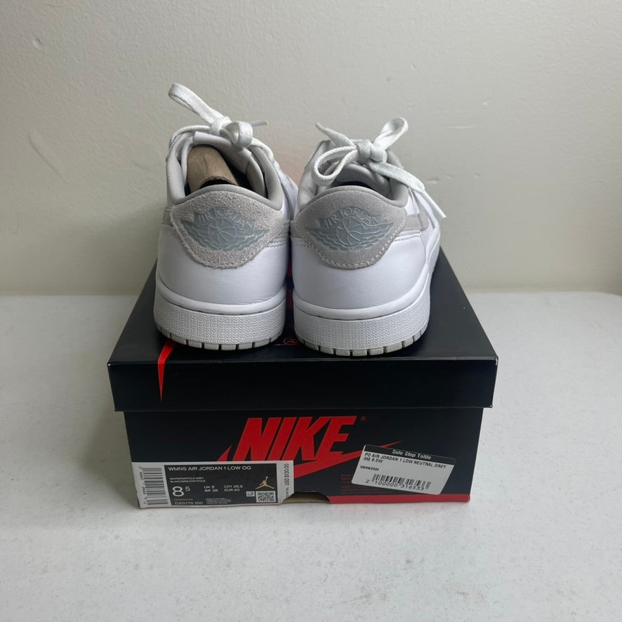 Size 8.5w - Jordan 1 Low OG Neutral Grey (2021)