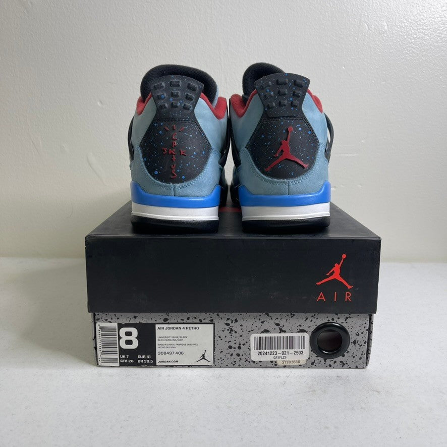 Size 8 - Jordan 4 Retro Travis Scott Cactus Jack