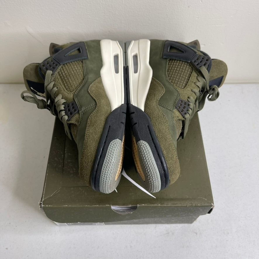 Size 9.5 - Jordan 4 Retro SE Craft Medium Olive