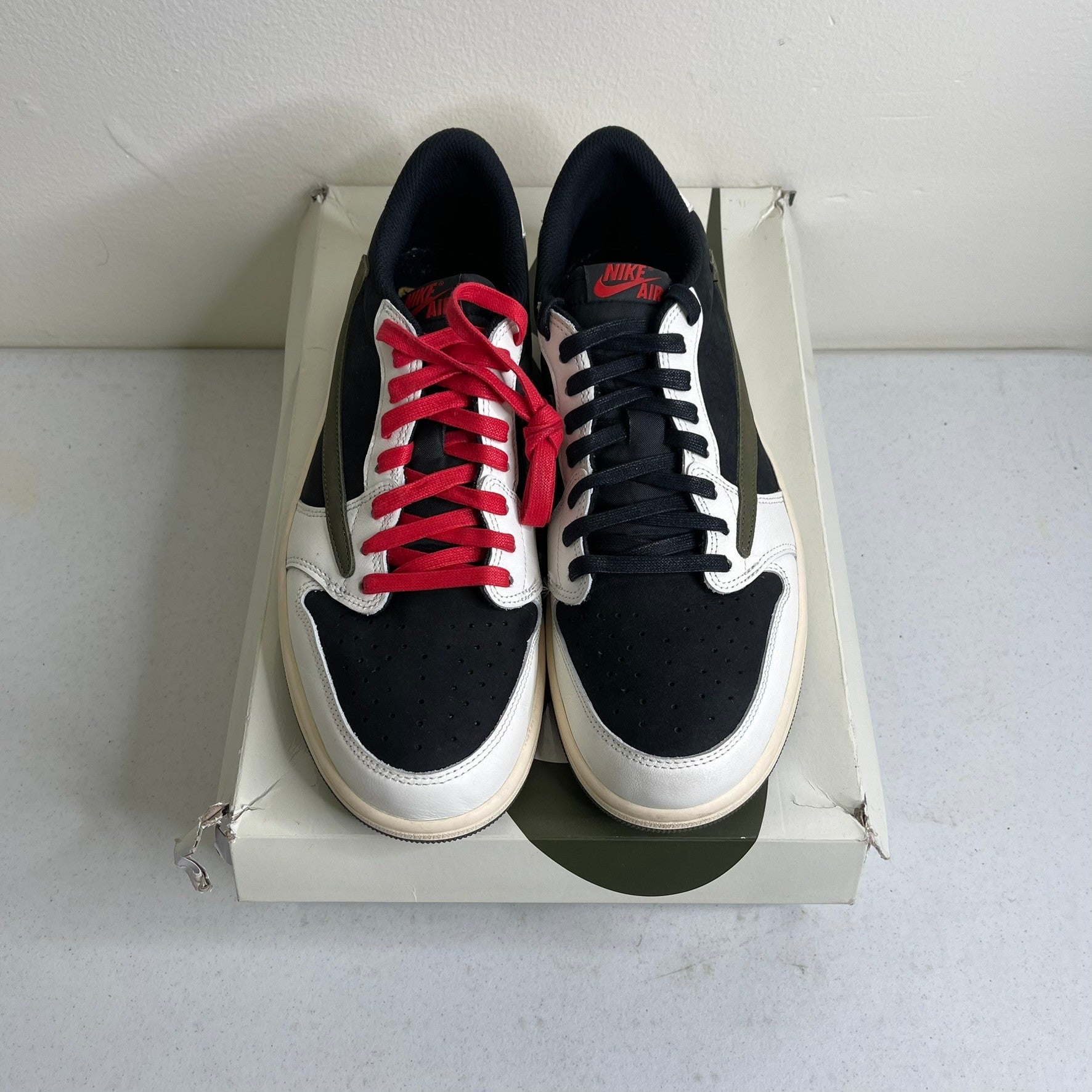 Size 11.5w - Jordan 1 Retro Low OG SP Travis Scott Olive