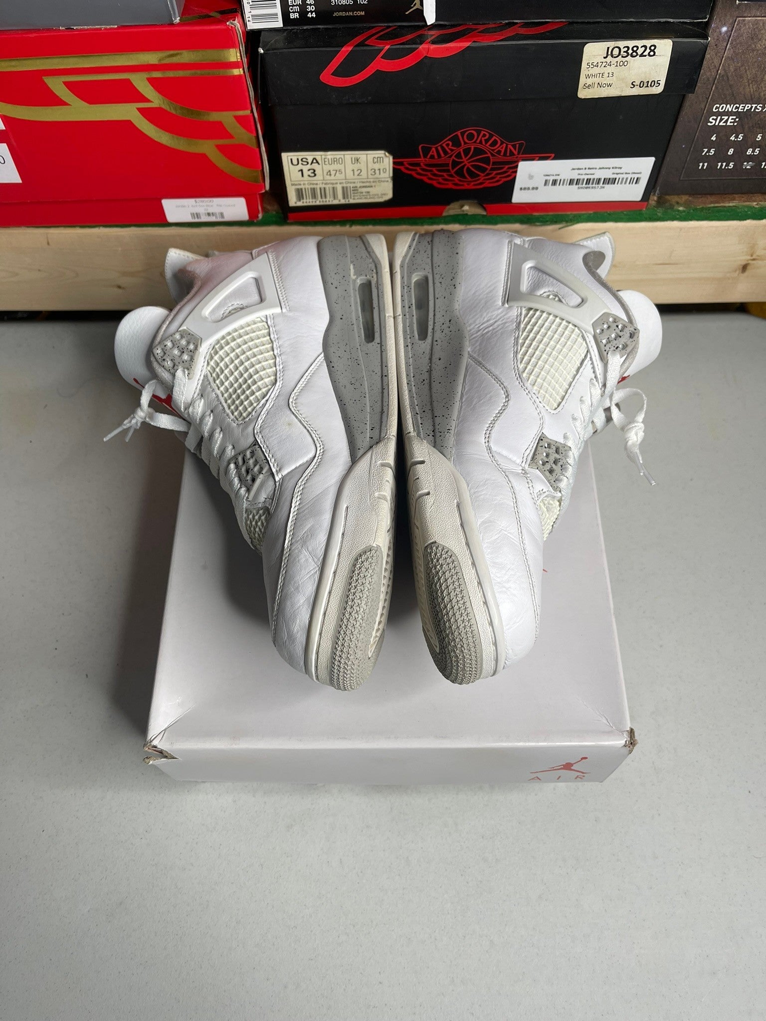 Size 11 - Jordan 4 Retro White Oreo (2021)