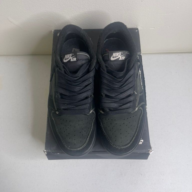Size 9 - Jordan 1 Retro Low OG SP Travis Scott Black Phantom
