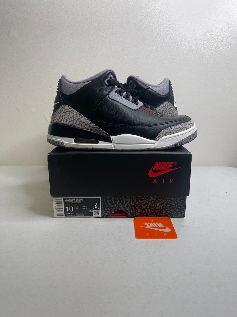 Jordan 3 Retro OG Black Cement (2024)