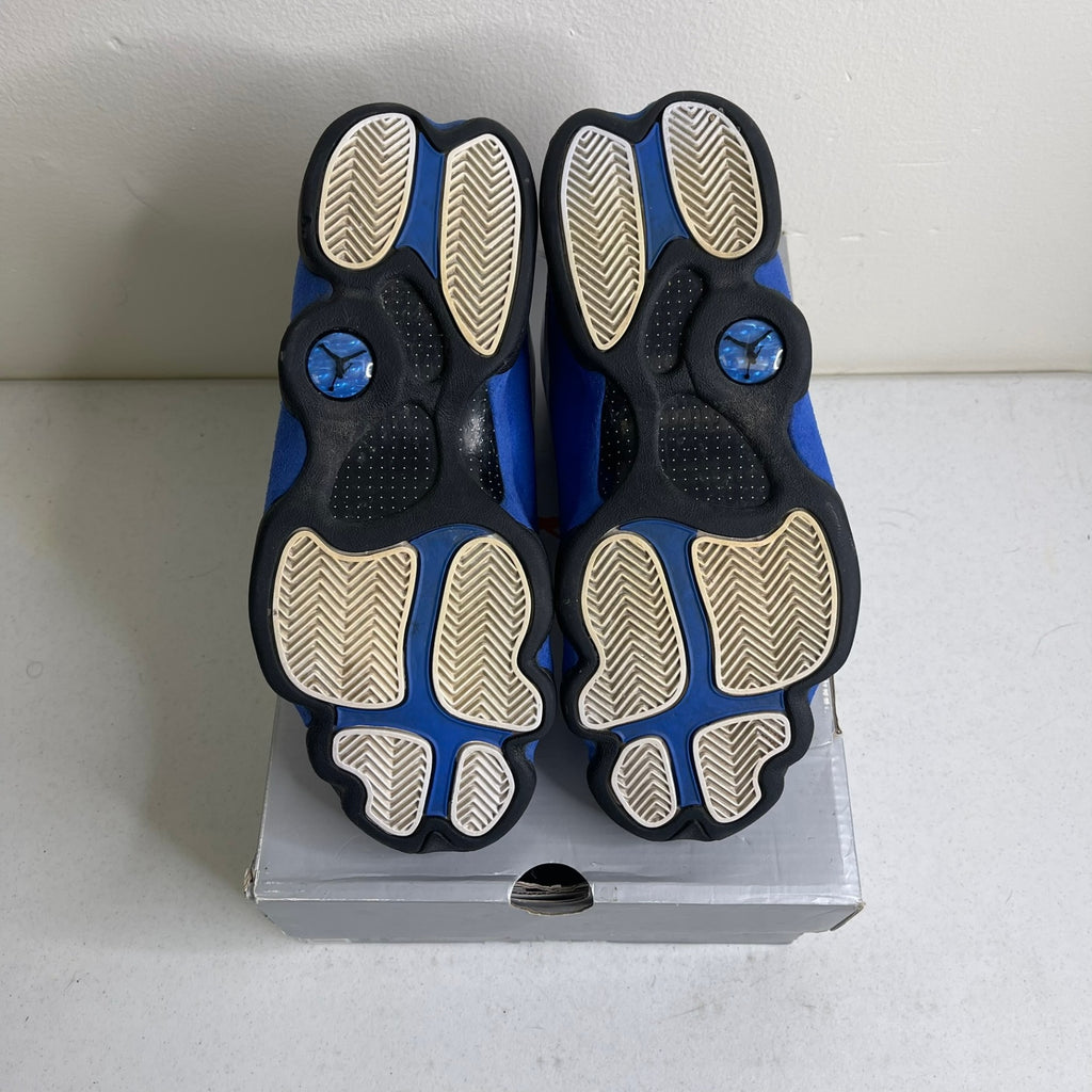 Size 8.5 - Jordan 13 Retro White Hyper Royal Black