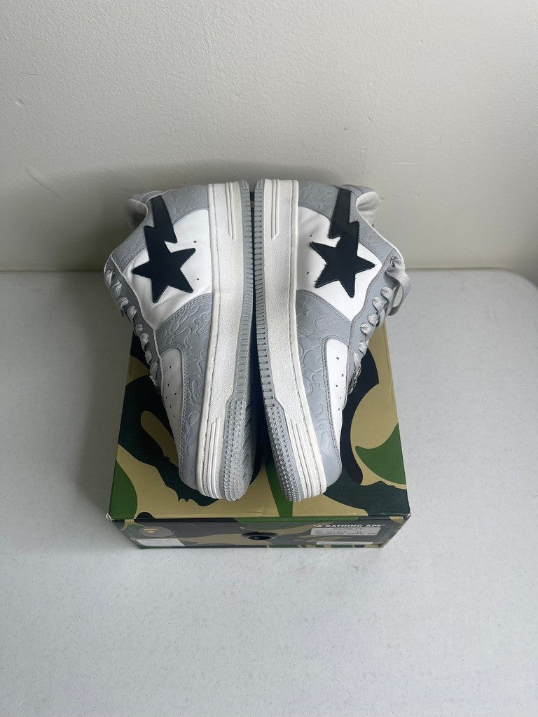 A Bathing Ape Bape Sta Low Grey Black