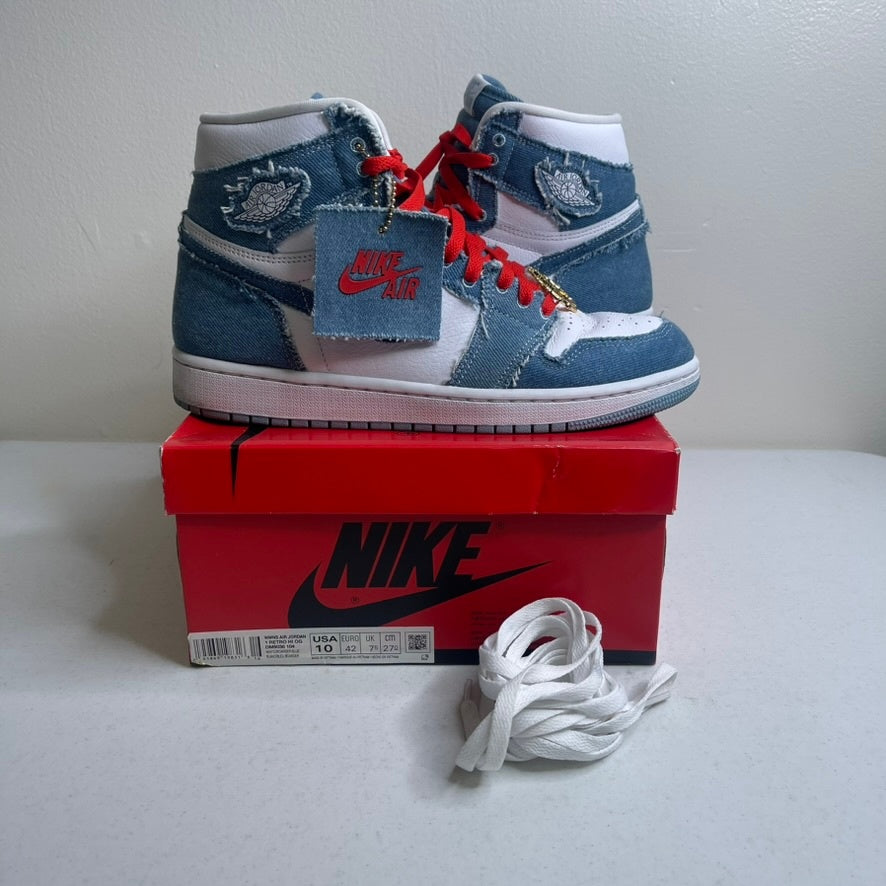 Size 10w - Jordan 1 Retro High OG Denim