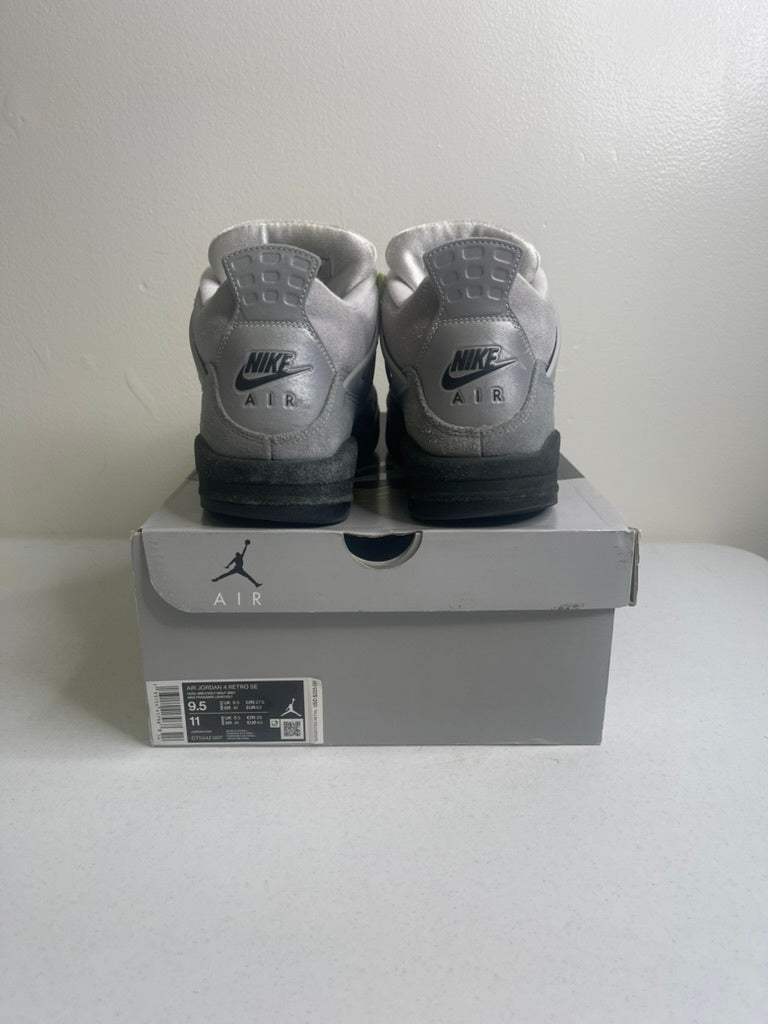 Size 9.5 - Jordan 4 Retro SE 95 Neon