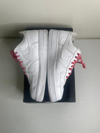 Size 11.5 - Nike Air Force 1 Low Supreme White