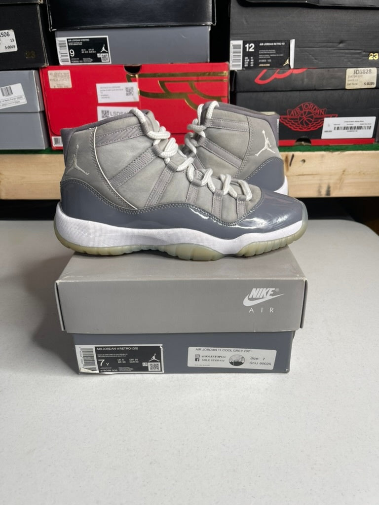 Jordan 11 Retro Cool Grey (2021) (GS)