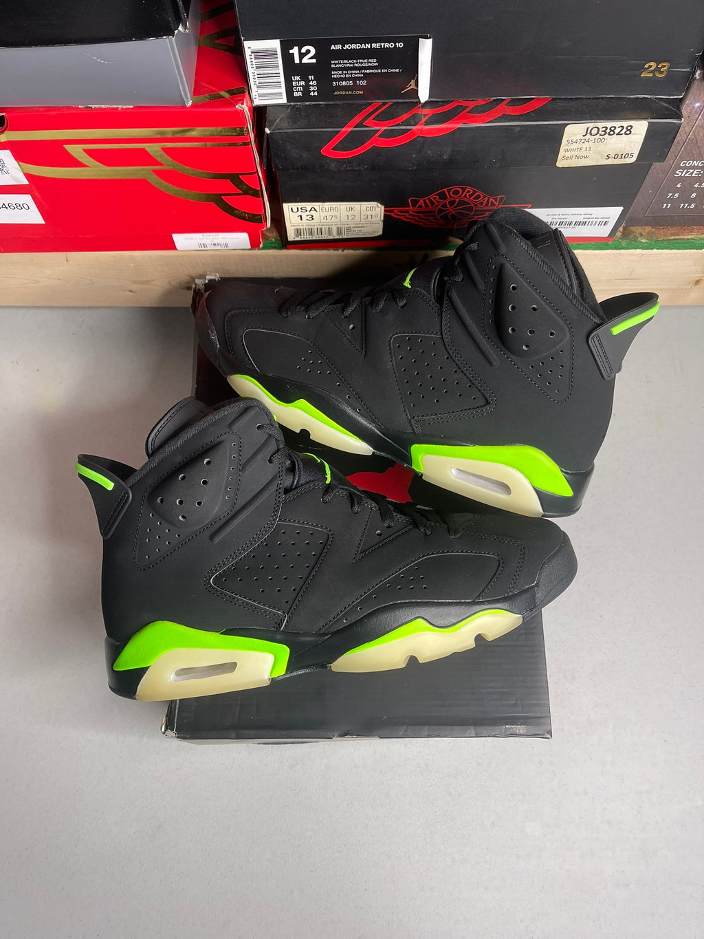 Jordan 6 Retro Electric Green
